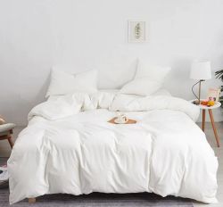 WHITE, cotton (Полуторний)