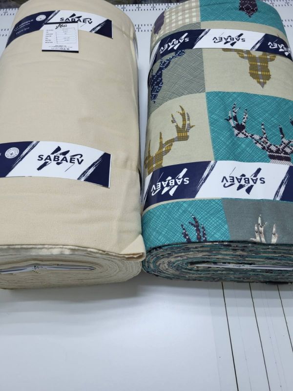 Трофей бірюза/св.беж, Turkish flannel (Полуторний)