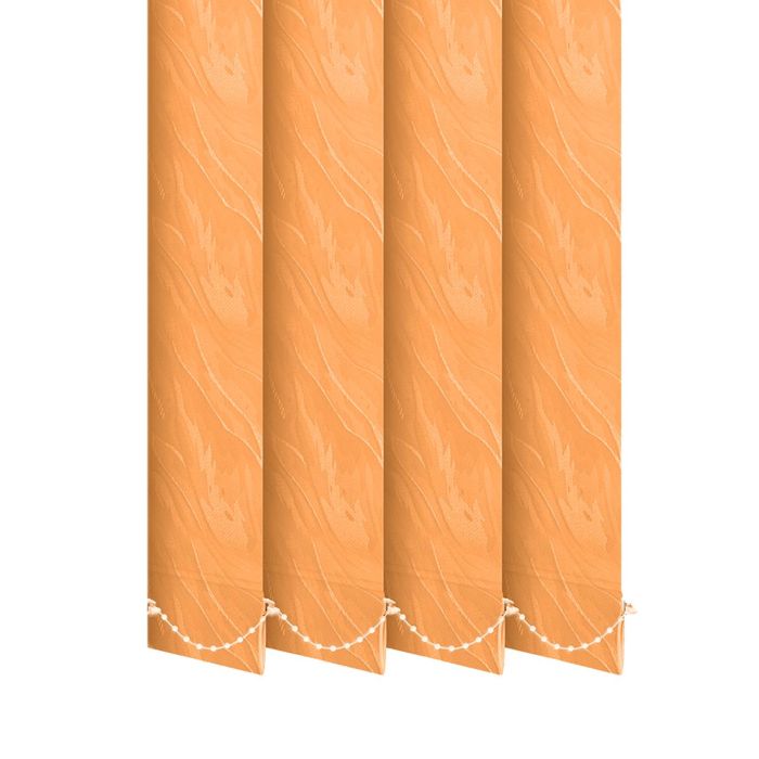 Жалюзі на вікно Сандра вертикальні 127 мм тканинні Персиковий