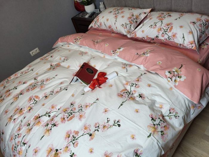 Adagio coral, cotton підк. цільн., нав 50*70см (Полуторний)