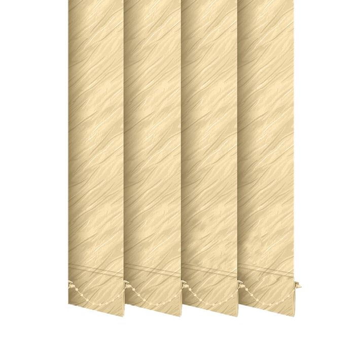 Жалюзі на вікно Венера вертикальні 89 мм тканинні Бежевий