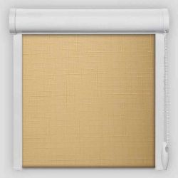 Рулонна штора Льон закритого типу Бежевий