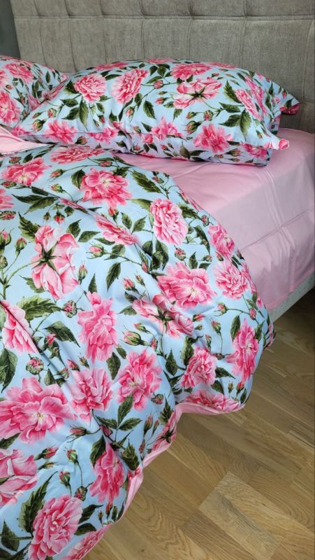 Сатин PREMIUM, NAPOLI (Полуторний)