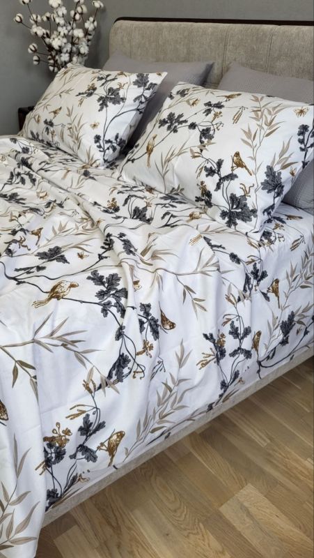 Пташиний спів, бязь PREMIUM нав 50/70 (Сімейний)