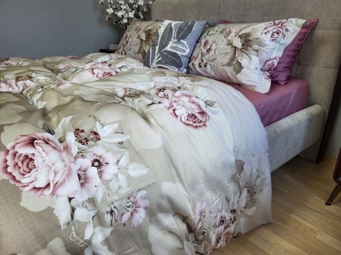 Сатин PREMIUM, QUEEN (Полуторний)