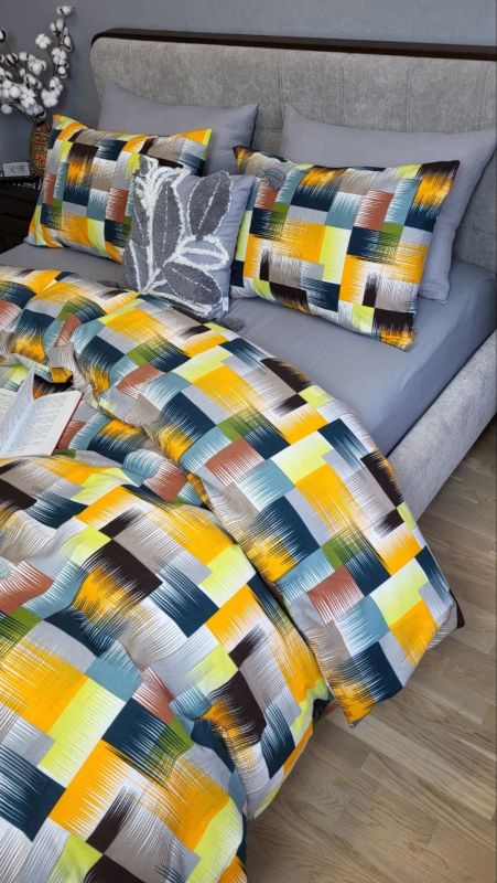 Фаворит/сизий дим, Turkish flannel (Полуторний)