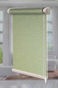 Рулонна штора Pearl відкритого типу Зелений