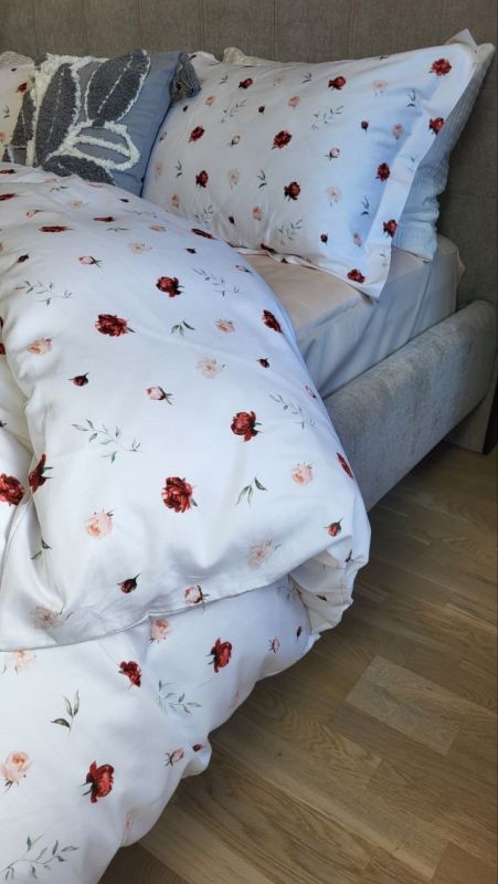 Сатин PREMIUM, VICTORIA (Полуторний)