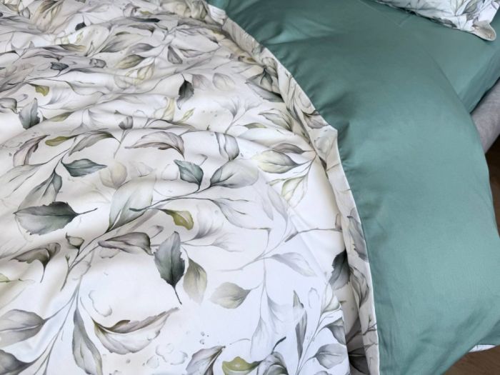 Сатин PREMIUM, HERBALY (Полуторний)