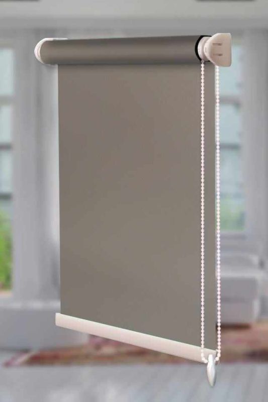 Рулонна штора Umbra В/О Блекаут відкритого типу Сірий