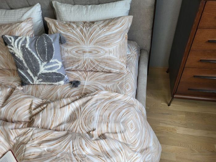 Бурштин, бязь PREMIUM (Полуторний)