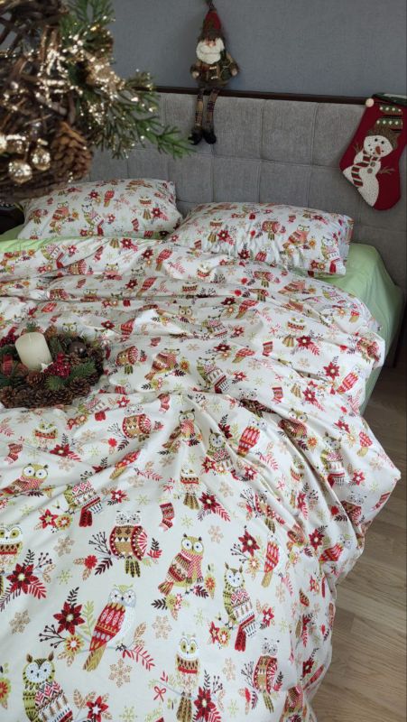 Совенята, cotton (Полуторний)