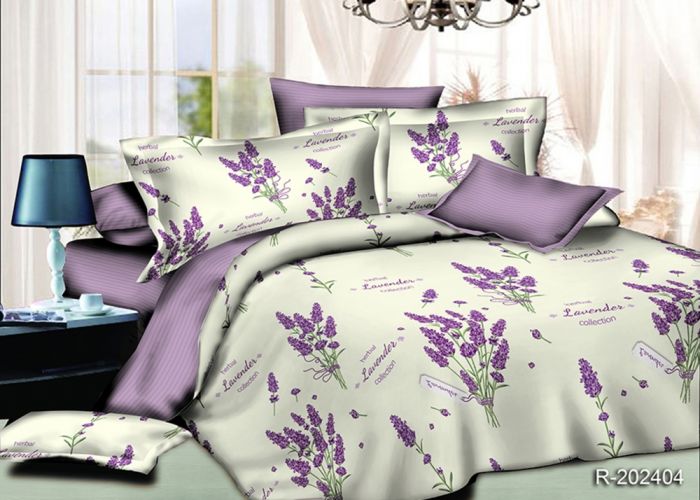 Аромат лаванди, ранфорс (Полуторний)