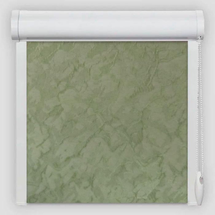 Рулонна штора Шовк закритого типу Салатовий