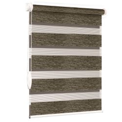 Рулонна штора Imagine DN день-ніч відкритого типу Шоколадний