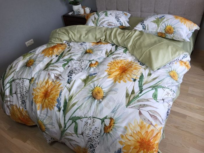 Сатин PREMIUM, SUNSHINE нав 50*70см (Полуторний)