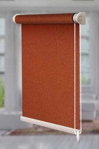 Рулонна штора Berlin відкритого типу Теракотовий