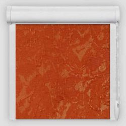 Рулонна штора Шовк закритого типу Помаранчевий