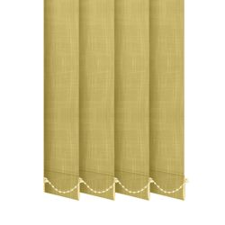 Жалюзі на вікно Shantung вертикальні 127 мм тканинні Пісочний