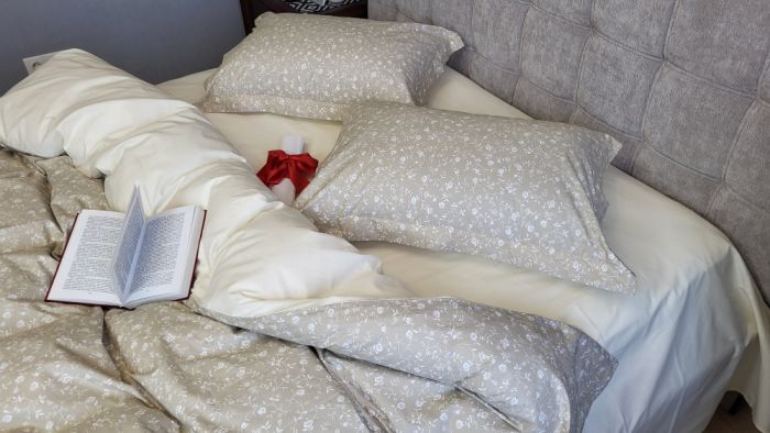 Provence beige, cotton нав 50*70см (Євро)