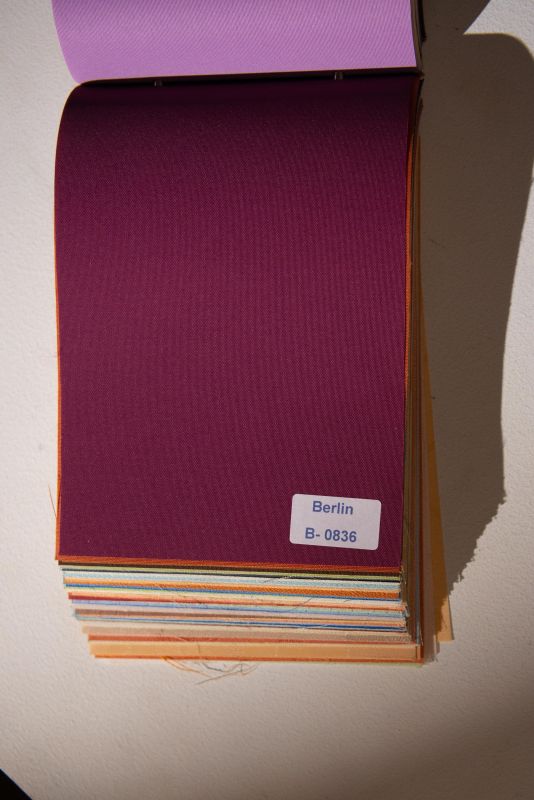 Рулонна штора Berlin відкритого типу Бузковий