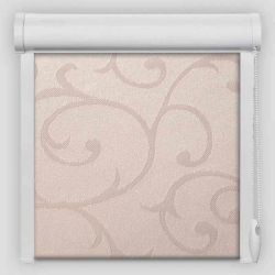 Рулонна штора Акант закритого типу Персиковий