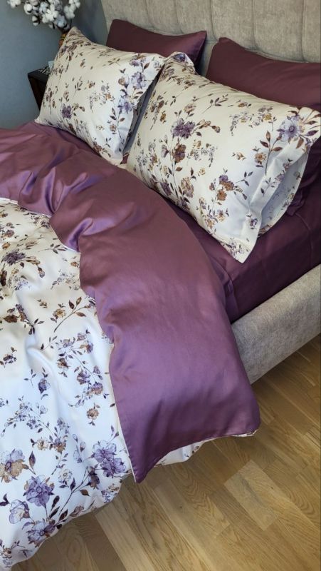 Сатин PREMIUM, MARQUISE нав. 50/70+5см (Полуторний)