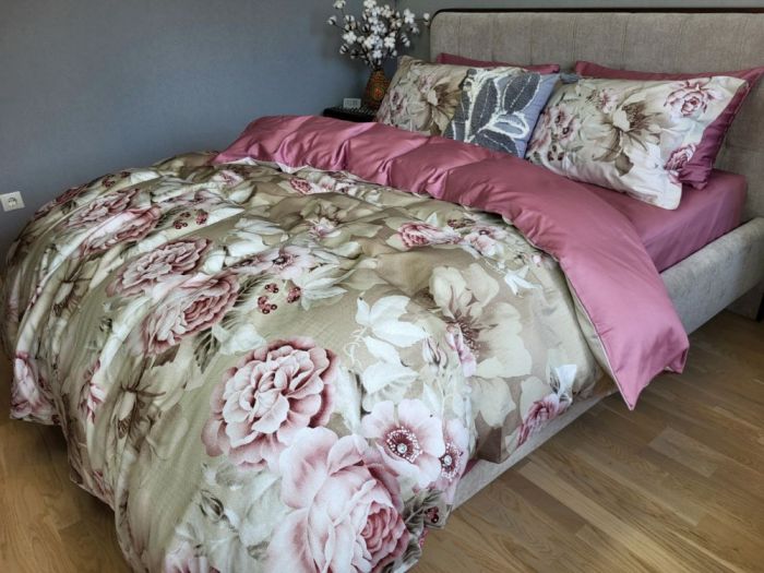 Сатин PREMIUM, QUEEN (Полуторний)