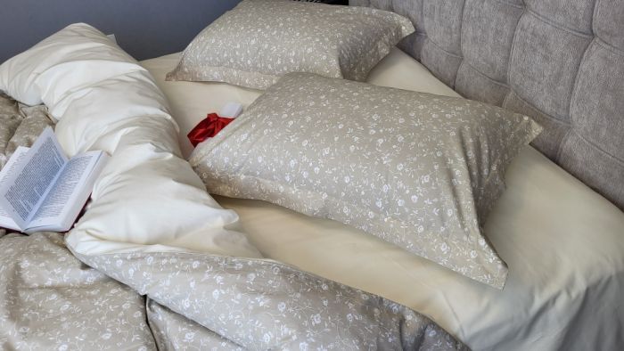 Provence beige, cotton нав 50*70см (Євро)