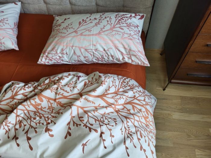 Міраж теракот, cotton (Полуторний)