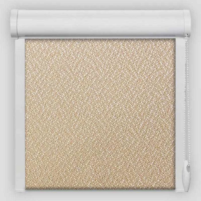 Рулонна штора Pearle закритого типу Бежевий