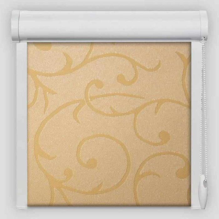 Рулонна штора Акант закритого типу Помаранчевий