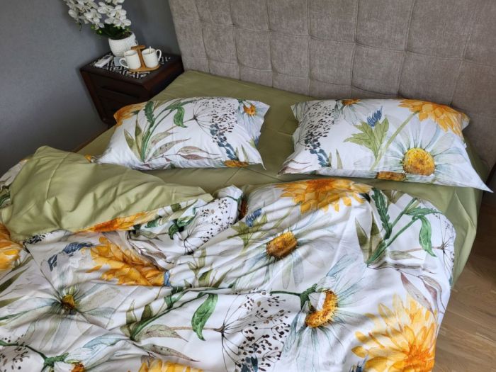 Сатин PREMIUM, SUNSHINE нав 50*70см (Полуторний)