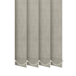 Жалюзі на вікно Shantung вертикальні 127 мм тканинні Сірий