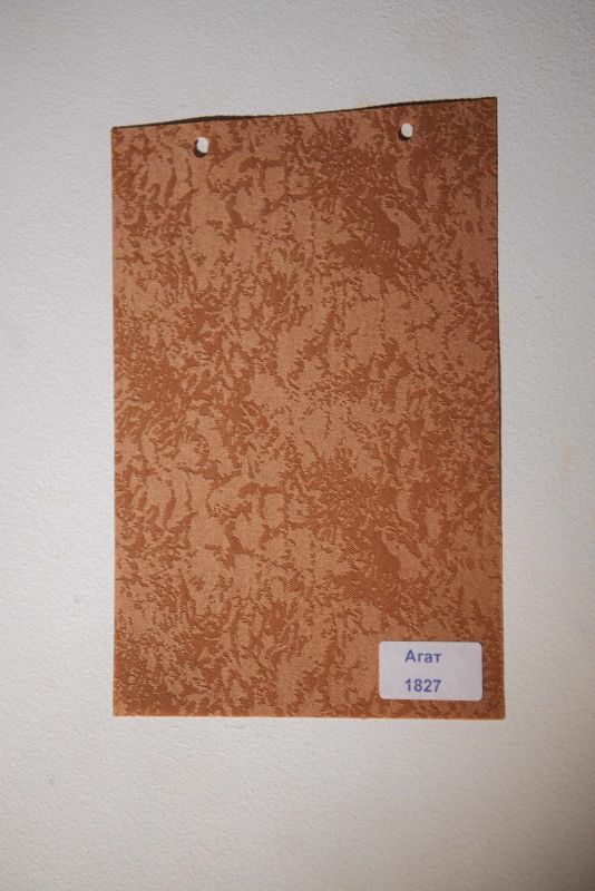 Рулонна штора Агат закритого типу Коричневий