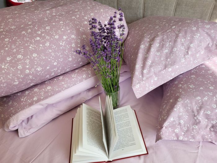 Provence orchid, cotton (Полуторний)