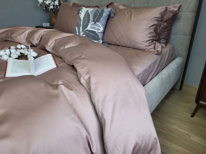 Сатин однотонний FOREST ROSE, №0347 (Полуторний)