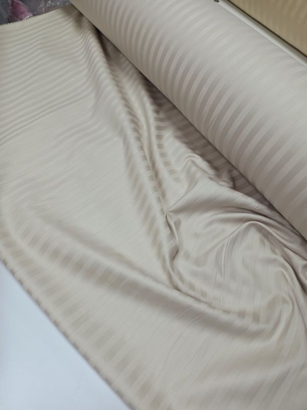 Stripe LUX LIGHT BEIGE 1/1см (Полуторний)