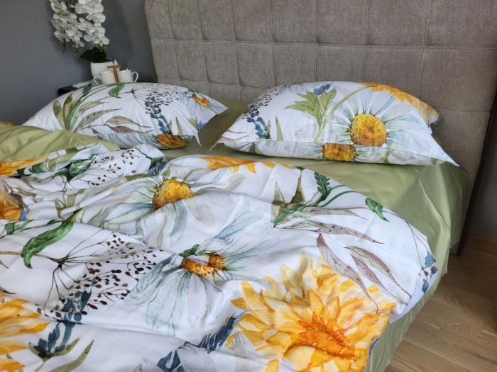 Сатин PREMIUM, SUNSHINE нав 50*70см (Полуторний)