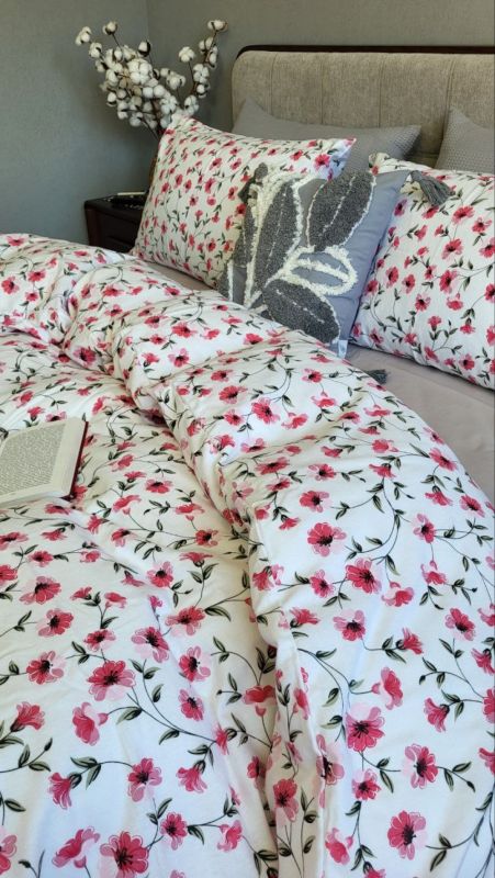 Мія/сірий мусон, Turkish flannel (Полуторний)