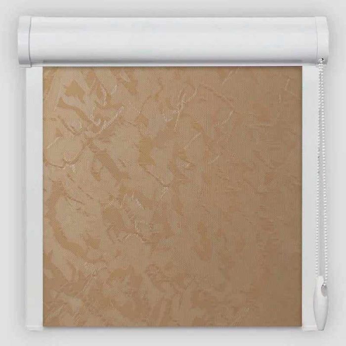 Рулонна штора Шовк закритого типу Бежевий