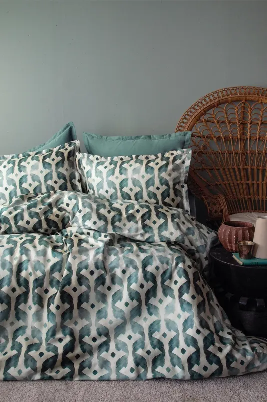 Двоспальний Євро комплект - Issimo Home Batique Сатин Преміум