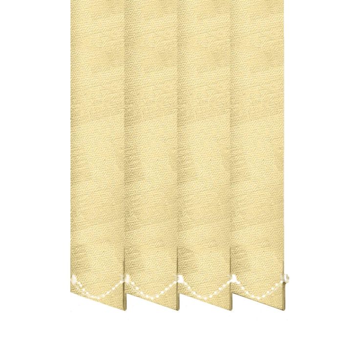 Жалюзі на вікно Макраме вертикальні 127 мм тканинні Бежевий