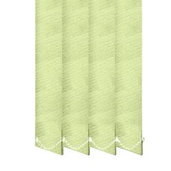 Жалюзі на вікно Макраме вертикальні 127 мм тканинні Салатовий