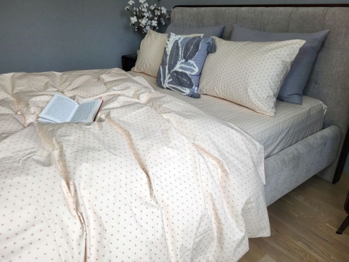 Зірочка крем-брюле, бязь PREMIUM (Полуторний)