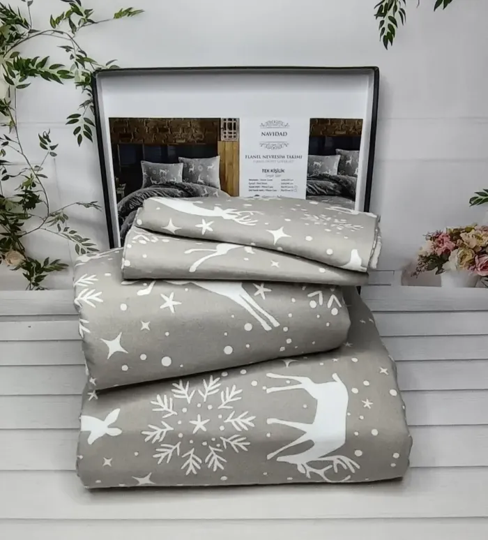 Двоспальний Євро комплект Belizza Navidad Фланель