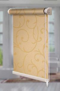 Рулонна штора Акант відкритого типу Помаранчевий