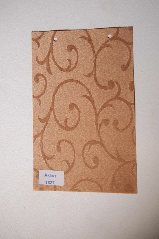 Рулонна штора Акант закритого типу Коричневий