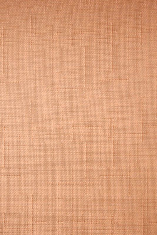 Рулонна штора Льон відкритого типу Персиковий (Len-RSS-01-1748)