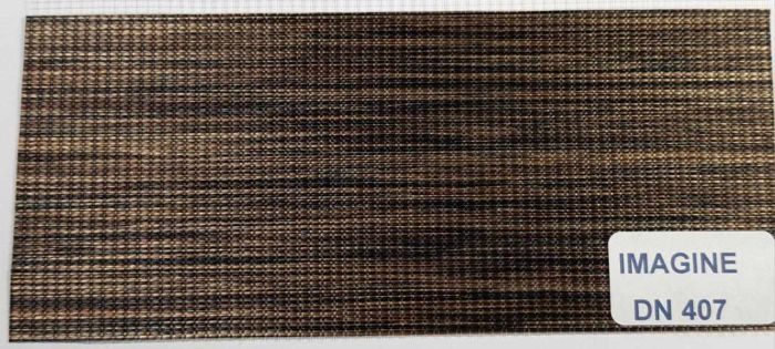 Рулонна штора Imagine DN день-ніч відкритого типу Шоколадний